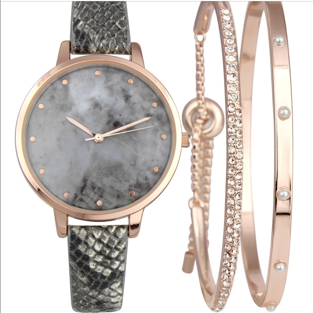 WATCH AND BRACELET SET